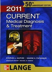 Tapa de Current medical diagnosis & treatment