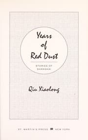 Tapa de Years of Red Dust