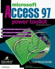 Tapa de Microsoft Access 97 Power Toolkit