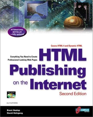 Tapa de HTML publishing on the Internet