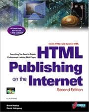 Tapa de HTML publishing on the Internet