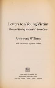 Tapa de Letters to a young victim
