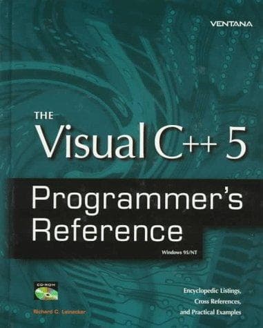 Tapa de The Visual C++ 5 programmer's reference