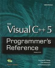 Tapa de The Visual C++ 5 programmer's reference