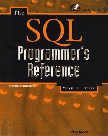 Tapa de The SQL programmer's reference