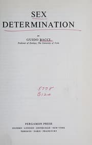 Tapa de Sex determination