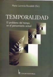 Tapa de Temporalidad : el problema del tiempo en el pensamiento actual