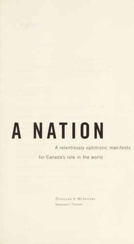 Tapa de Intent for a nation