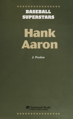 Tapa de Hank Aaron (Baseball Superstars)