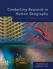 Tapa de Conducting research in human geography : theory, methodology and practice