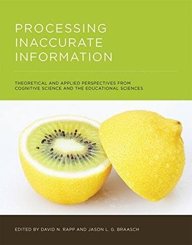 Tapa de Processing inaccurate information : theoretical and applied perspectives from cognitive science and the educational sciences