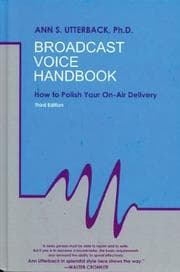Tapa de Broadcast voice handbook