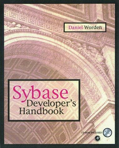 Tapa de Sybase System 11 Development Handbook