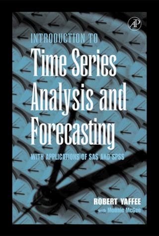 Tapa de Introduction to time series analysis and forecasting