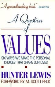 Tapa de A question of values