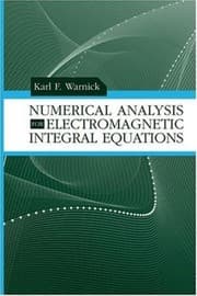Tapa de Numerical analysis for electromagnetic integral equations