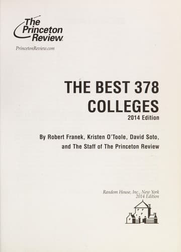 Tapa de The best 378 colleges