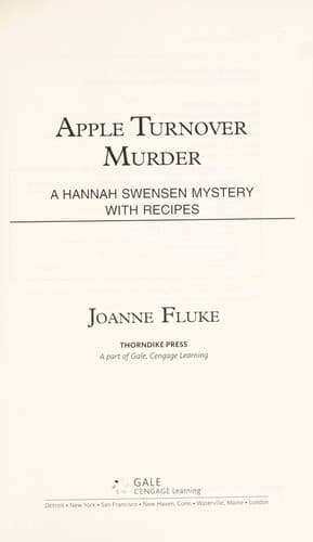 Tapa de Apple turnover murder