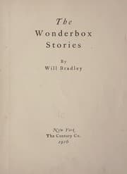 Tapa de The wonderbox stories