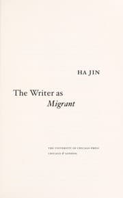 Tapa de The writer as migrant