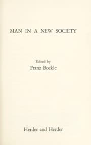 Tapa de Man in a new society
