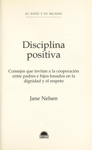 Tapa de Disciplina positiva