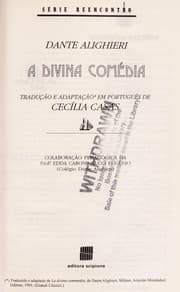 Tapa de A divina come dia de Dante Alighieri