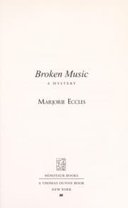 Tapa de Broken music