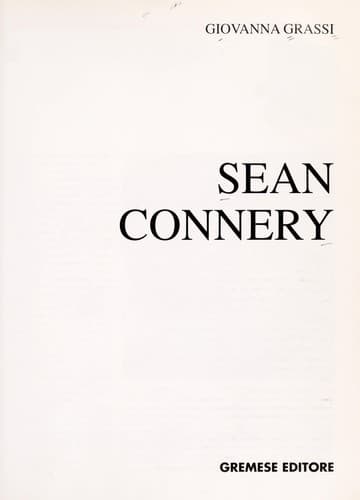 Tapa de Sean Connery