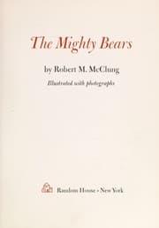 Tapa de The Mighty Bears