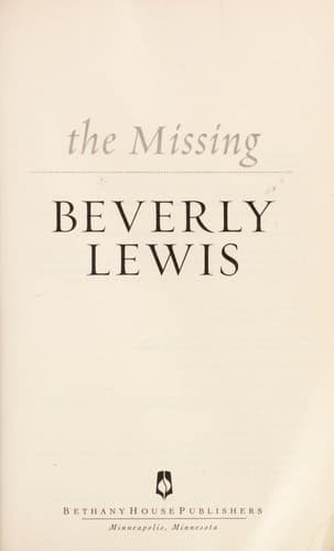 Tapa de The Missing