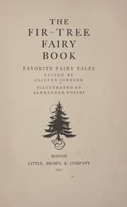 Tapa de The fir-tree fairy book