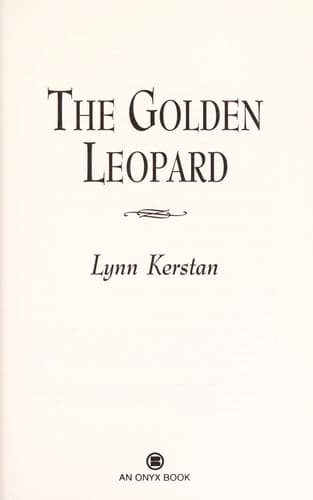 Tapa de The Golden Leopard