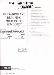 Tapa de Upgrading and repairing Microsoft Windows