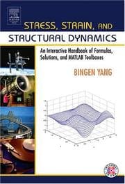 Tapa de Stress, Strain, and Structural Dynamics