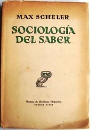 Tapa de Sociologia del Saber