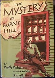 Tapa de The mystery of Burnt Hill