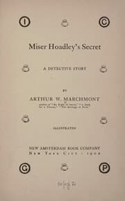 Tapa de Miser Hoadley's secret