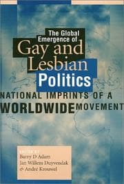 Tapa de The global emergence of gay and lesbian politics