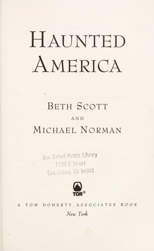 Tapa de Haunted America