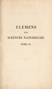 Tapa de El©♭mens des sciences naturelles