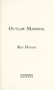 Tapa de Outlaw marshal