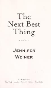 Tapa de The next best thing