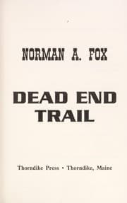 Tapa de Dead end trail