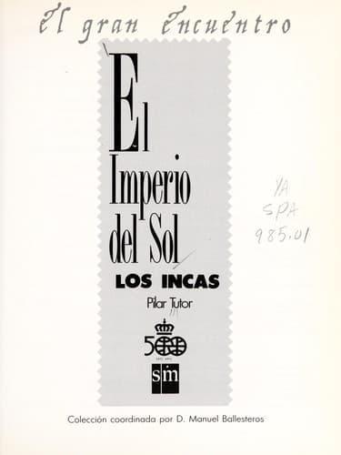 Tapa de El Imperio del Sol