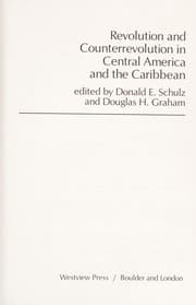 Tapa de Revolution and counterrevolution in Central America and the Caribbean
