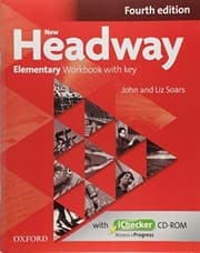 Tapa de New headway. Elementary. Workbook with key