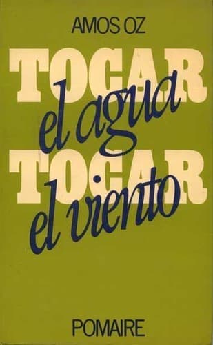 Tapa de Tocar el agua, tocar el viento