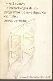 Tapa de Metodologia de Los Programas de Investigacion