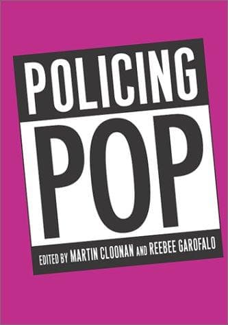 Tapa de Policing Pop (Sound Matters)